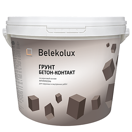 Грунтовка Бетонконтакт BelEkoLux (вед.1,3кг)