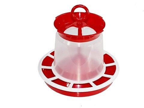 Кормушка для домашней птицы пластиковая 2,5л бункерная Милих 05184