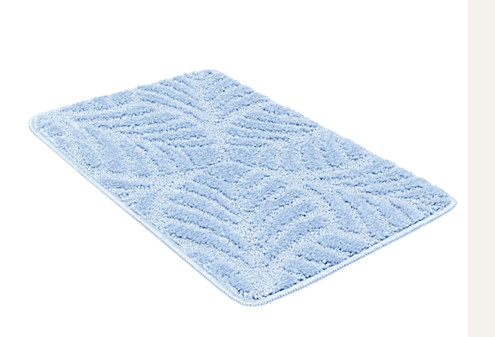 Коврик для ванной комнаты АКТИВ icarpet 40х60см голубой