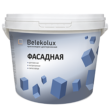 Краска ВД BelEkoLux фасадная (вед.14,0кг)
