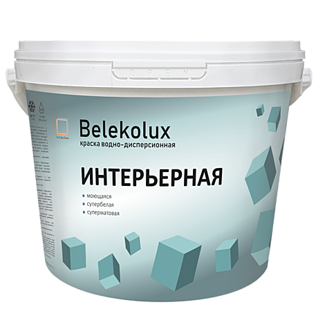 Краска ВД BelEkoLux интерьерная (вед.1,3кг)
