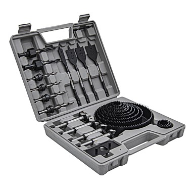 Набор коронок и сверл по дереву 28 предметов 35-0-000