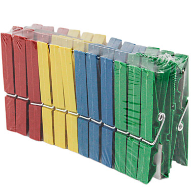 Прищепки для белья набор 24шт НТ-912-4