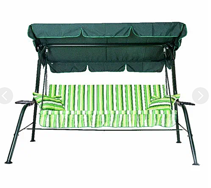 Качели садовые OLSA СТАНДАРТ NOVA с904 3-х местные 2310х1260х1478мм регулируемая спинка 