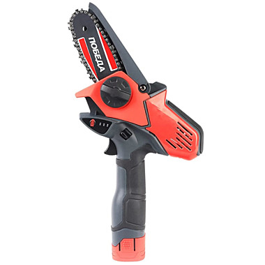 Электропила цепная аккумуляторная ПОБЕДА ПА 200 20В с 1акб 1,5А (слайдер) и зу 4