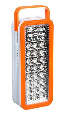 Фонарь ЧИНГИСХАН подвесной 24+3 LED 3xAAA пластик 198-045