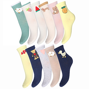 GALANTE Носки женские с 3D рисунком, р.23-25, 98% полиэстер, 2% спандекс