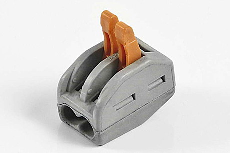 Клемма для кабеля многоразовая 2-проводная (0,08-2,5 /4/ мм²) IEK CMK 222-412