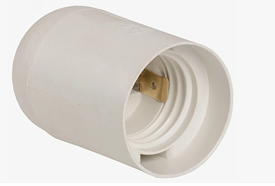 Патрон эл.подвесной Е27 Н12П-01 гладкий белый