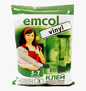 Клей обойный EMCOL виниловый 200гр