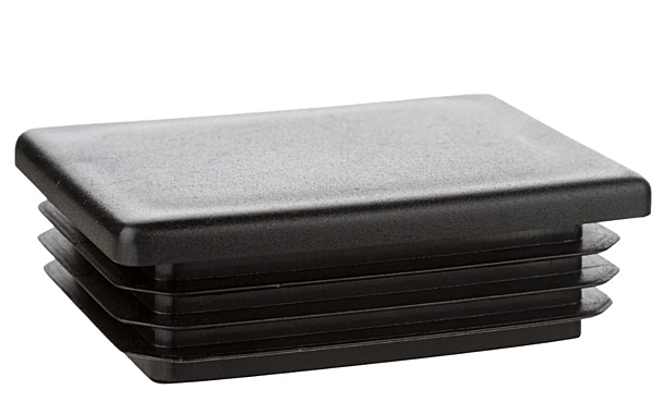 Заглушка трубы профильной 60х30мм пластик внутренняя