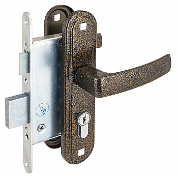 Замок врезн. ЗЕНИТ ЗВ4-3-05 бронза 1857,09470