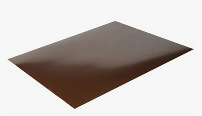 Лист гладкий СТ РУ RAL 8017 (0,4)  коричневый 2х1,25