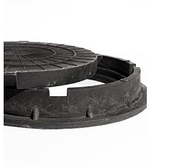 Люк тяжелый 5т С (ДН650/ДВ580хВ115) ЧЕРНЫЙ 54704