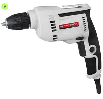 Электродрель Интерскол Д-11/540ЭР 11мм реверс БЗП