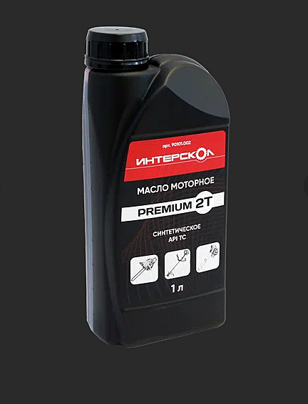 Масло ИНТЕРСКОЛ Premium 2Т синтетическое 1л 90101.002 