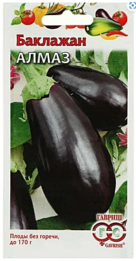 Семена: Баклажан Алмаз (ЦМ) 0,3г G