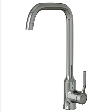 Смеситель для кухни MIXLINE ML40-032 35к Flat высокий излив боковая ручка 553906