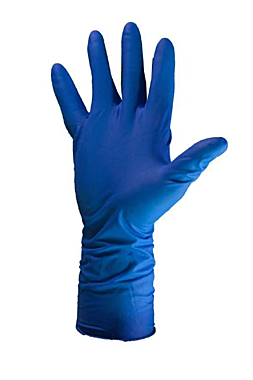 Перчатки хозяйственные латексные S 
