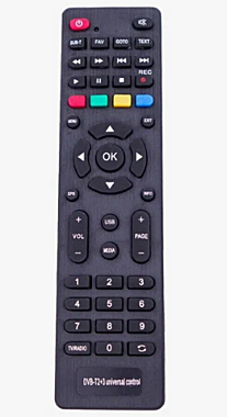 Пульт дистанционного управления для приставок DVB-T2+3 HUAYU HRM1784