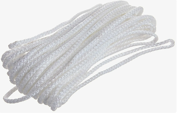 Шнур 6мм 20м белый