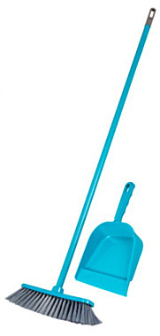 Совок+щетка комплект для подметания КОМБИ YORK 9392