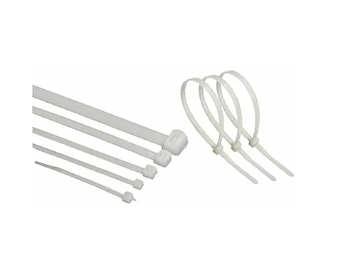 Хомут нейлоновый 4,8х300мм белый IEK (100шт) UHH31-D048-300-100