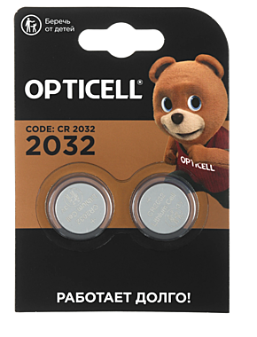 Батарейка OPTICELL 2032 Цена за 1шт