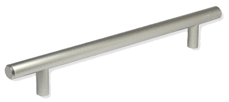 Ручка мебельная-рейлинг 192мм хром 12мм RR192X L530 CP C9552078-196CP