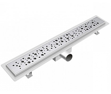 Трап-лоток для душа 75см нержавеющая сталь с гидрозатвором BAD417502 TIM