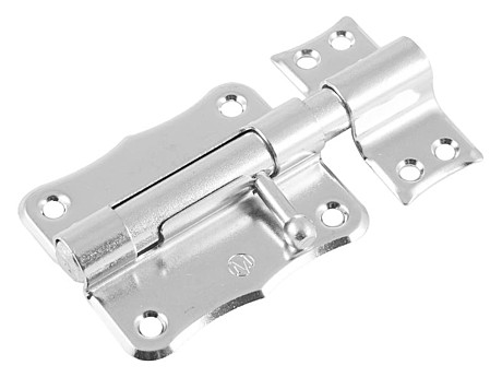 Задвижка накладная фигурная оцинкованная 85мм 70-0-188