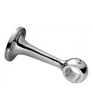 Держатель для рейлинга дистанц. сквозной (большой) выс. до центра 115мм Z-012L (R50) VACUUM JR-58.25