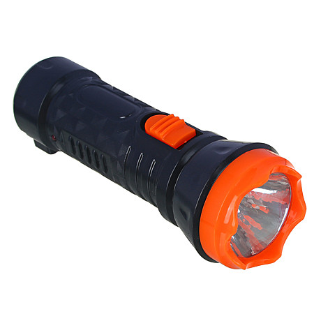 Фонарь аккумуляторный пластик 1LED ф4,3 х 12,3см SS-846 198-075