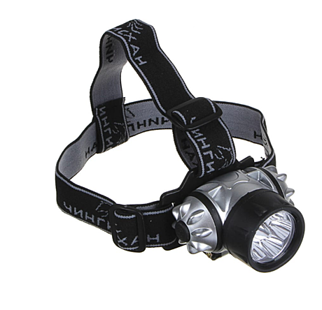 Фонарь налобный 5LED 6.5 х 4.3см 3R3 BL-050-5C 328-068