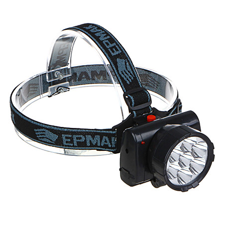 Фонарь налобный 7LED 5,8х6,4см с аккум.зарядкой XL588 328-048