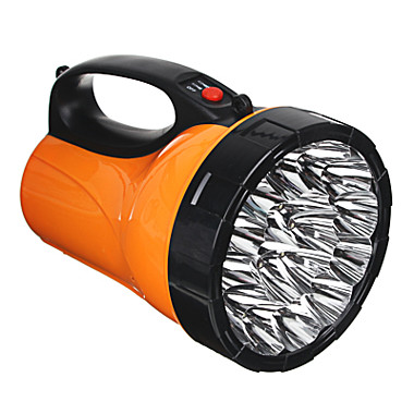 Фонарь переносной 18LED с зарядкой 220В пластик 198-012