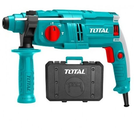 Перфоратор TOTAL INDUSTRIAL SDS+ 650Вт 1,7Дж 3реж 22мм кейс TH306236