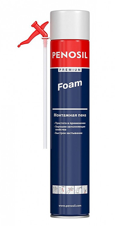 Пена монтажная Penosil Premium Foam бытовая 750мл