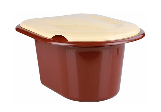 Ведро-туалет пластиковое 10л Мини Альтернатива М3060