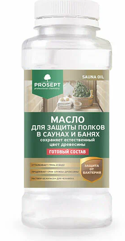 Средство PROSEPT САУНА масло для саун 0,25л 004-05