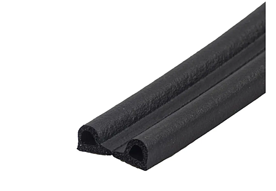 Уплотнитель TECH-TOP рез.самокл. Р 9х5мм черный (бухта 2х50=100м)
