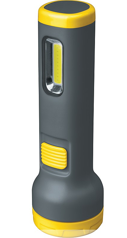 Фонарь Navigator 14 035 NPT-CP21-ACCU 1LED 1Вт+1СОВ акк 3,7В 1200мАч пласт. 14035