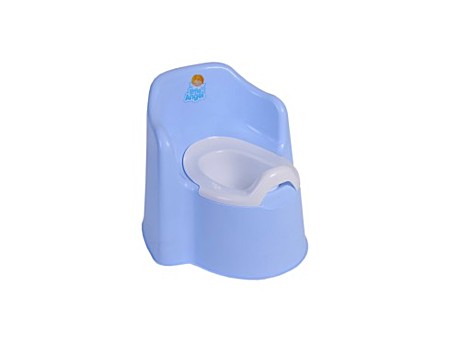 Горшок детский Kinder светло-голубой Little Angel пластиковый без крышки 221500114/02