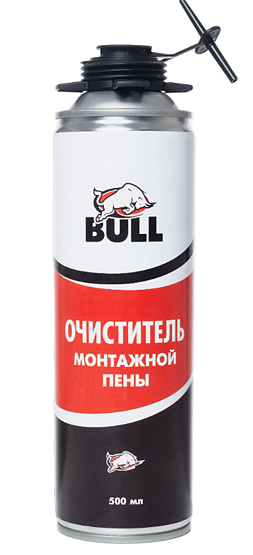 Очиститель монтажной пены Akfix Bull