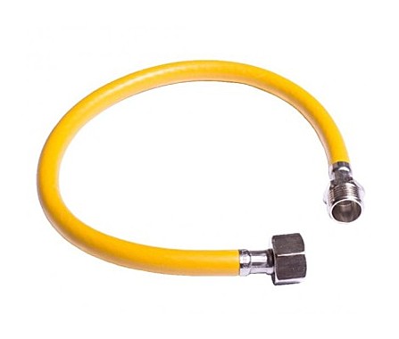 Шланг газ. ПВХ ЖЕЛТЫЙ 1,5м г/ш 97715