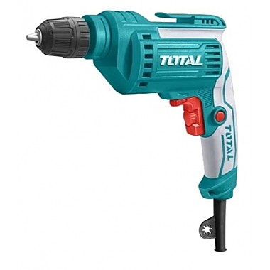Электродрель TOTAL 550Bт 3300 об\мин. д.сверл 10мм патрон самозажимной TD551082