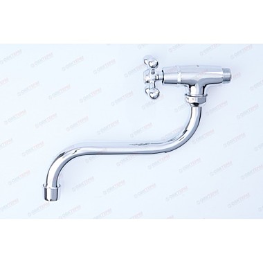 Кран водоразборный BELMIX Z1305 на стену BM0637 МОНО