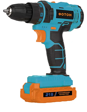 Аккумуляторная дрель ФОТОН ДА-21Л 35706