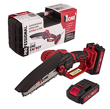 Электропила цепная аккумуляторная Number One ECS18-2.0-PRO