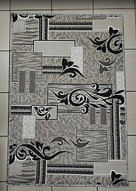 Коврик напольный на войлочной основе с низким ворсом Принт 100х250см (3) p1530/a2p